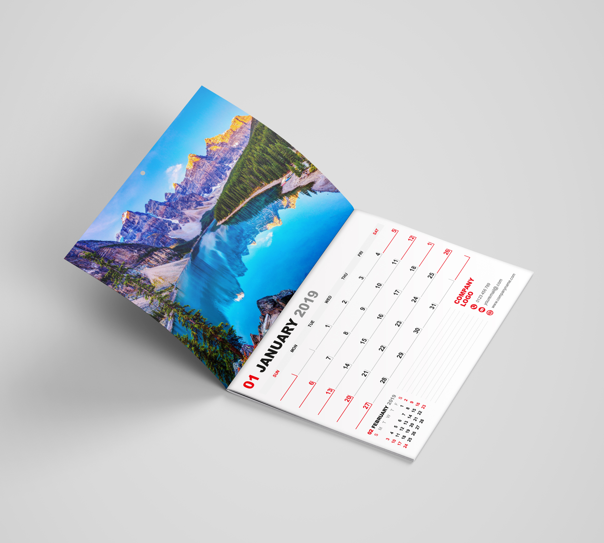 Booklet Calendar