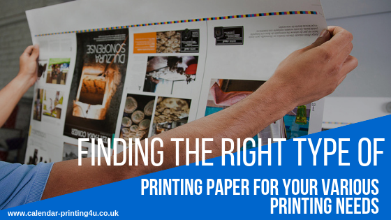 Finding the Right Type of Printing Paper for Your Various Printing Needs