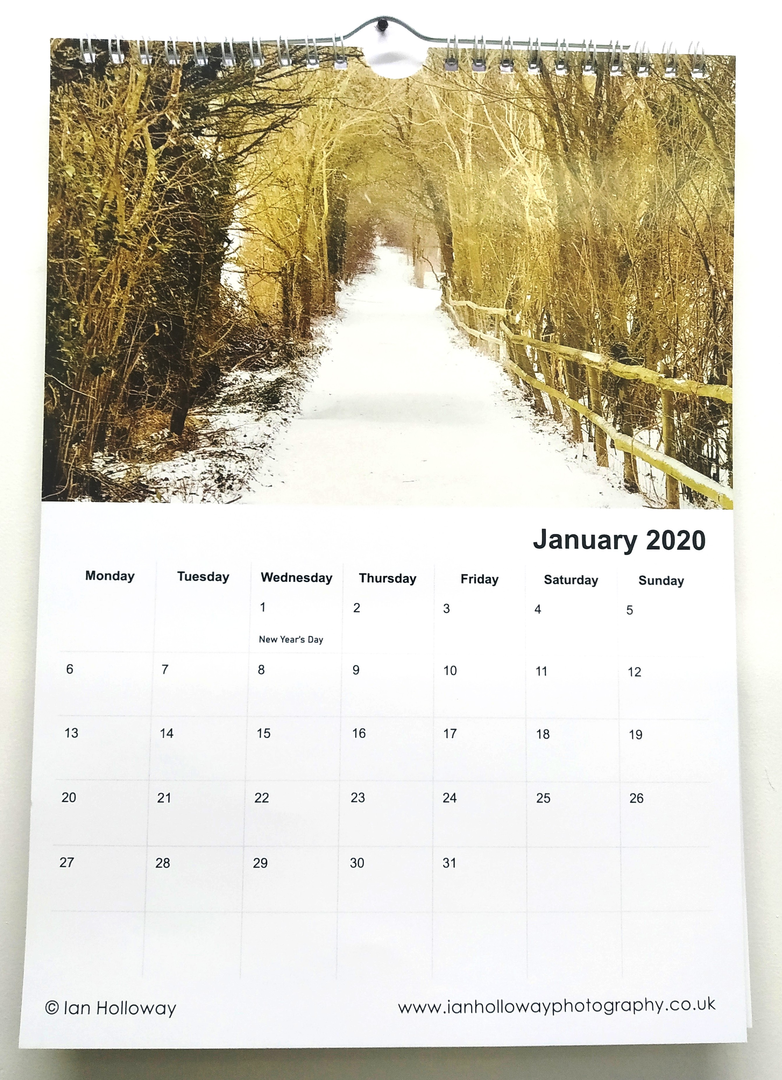 A4 Wall Calendar
